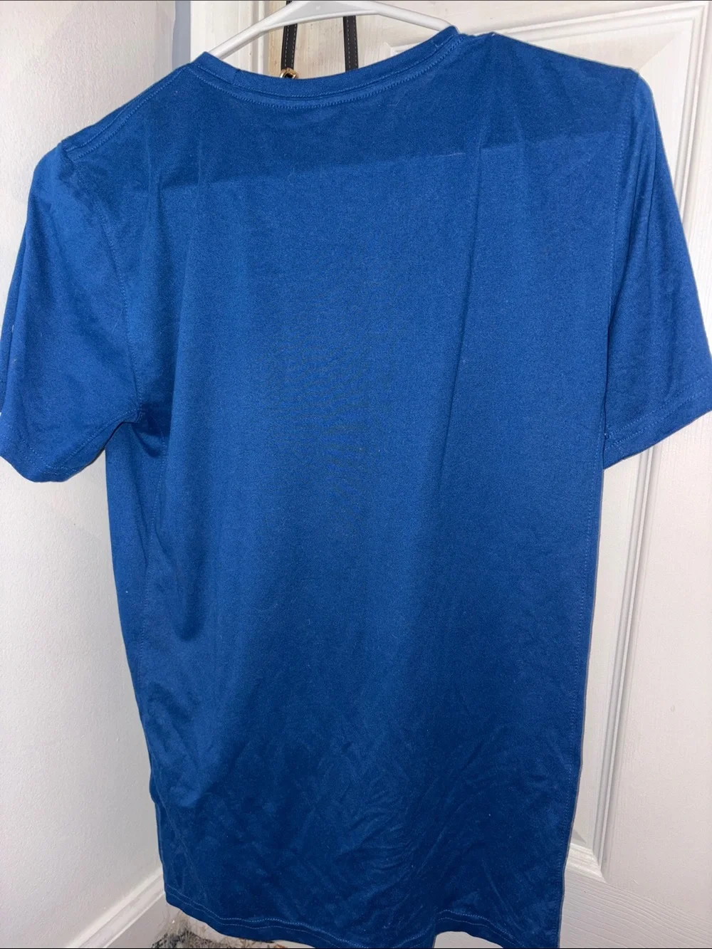 Nike Colts Royal Blue Short Sleeve Tee with White Horseshoe Graphic